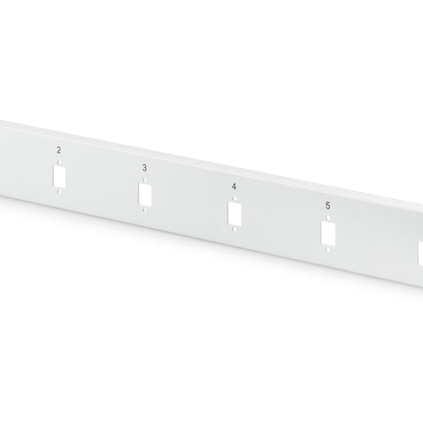 1U Front Panel Quick Lock Fiber Optic 6x SC SX, LC DX