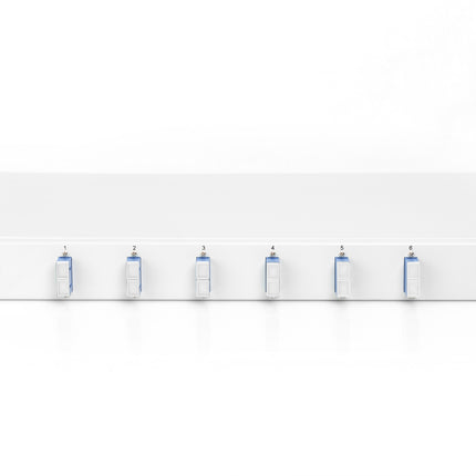 Fiber optic patch panel mounted 6 ports SC OS2