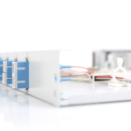 Fiber optic patch panel mounted 6 ports SC OS2
