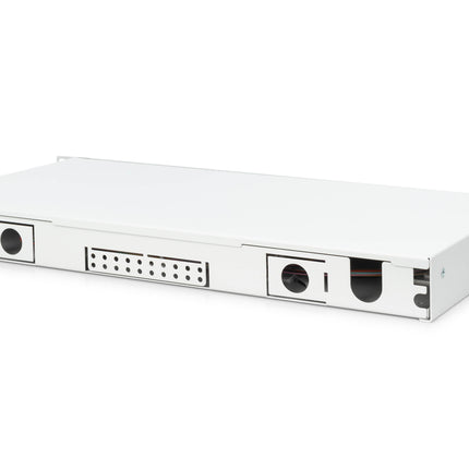 Fiber optic patch panel mounted 12 ports SC OS2