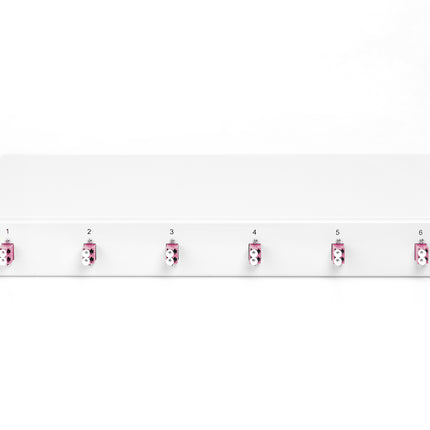 Fiber optic patch panel mounted 6 ports LC OM4