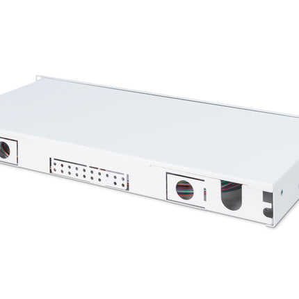 Fiber optic patch panel mounted 24 ports LC OS2