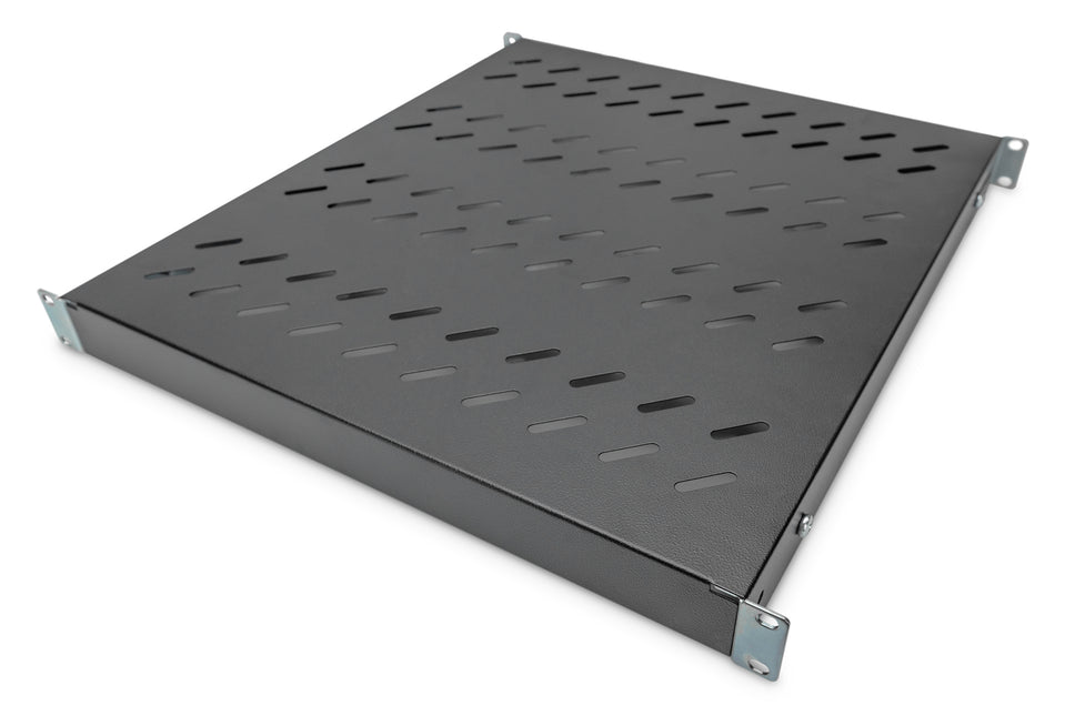 Verstelbaar legbord voor 800mm diepe kasten - 1U zwart