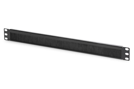 19-inch cable entry panel with brush - 1U