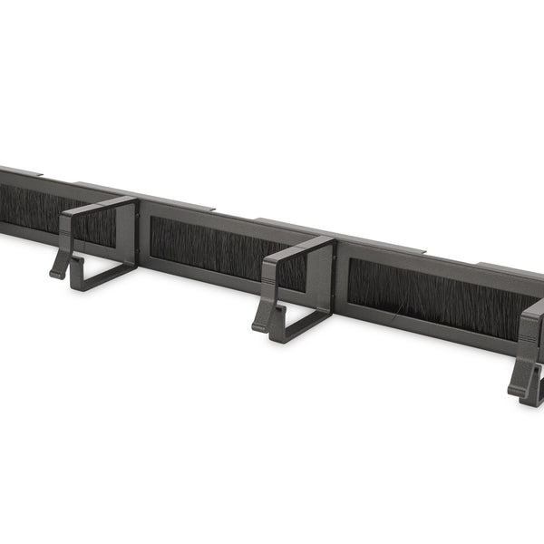 19 inch kabelhouder met borstel 1U