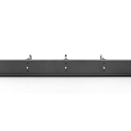 19 inch cable holder with steel brackets 1U black