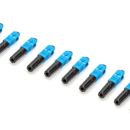 SC/UPC LWL-Fast Connector Field installation singlemode (10 pieces)