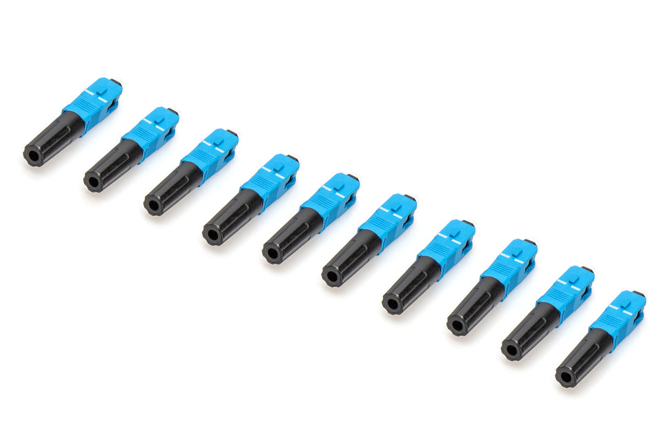 SC/UPC LWL-Fast Connector Field installation singlemode (10 pieces)