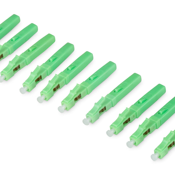 LC/APC LWL-Fast Connector Field-installation singlemode (10 stuks)