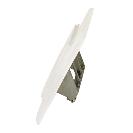 Flush-mounted box for 3 Keystones – Design compatible (RAL 9010)