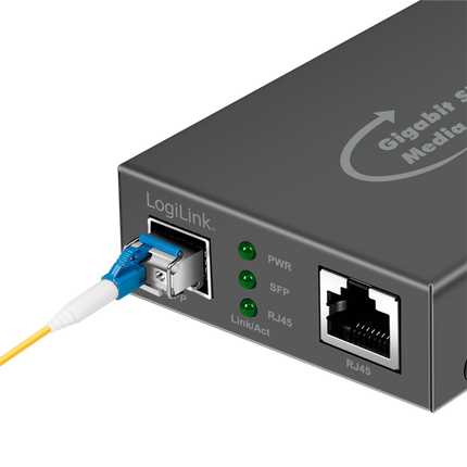 Gigabit Mediaconverter – RJ45 naar SFP
