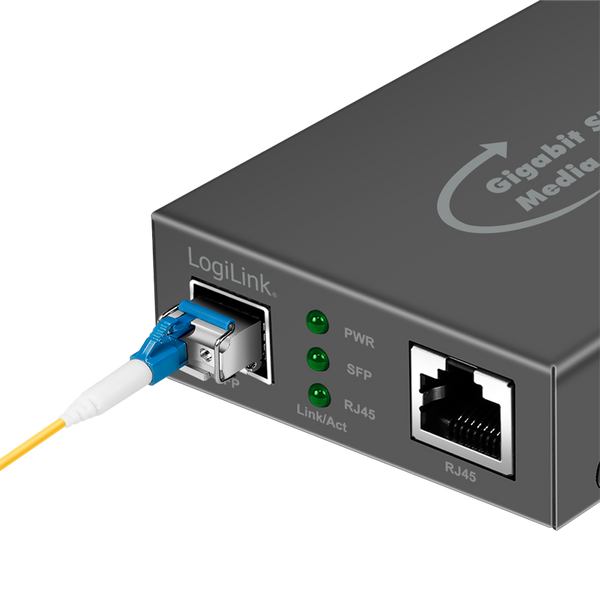 Gigabit Media Converter – RJ45 to SFP