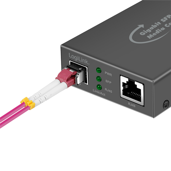 Gigabit Media Converter – RJ45 to SFP