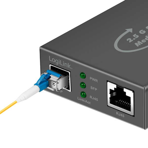 2.5 Gigabit Media Converter – RJ45 to SFP