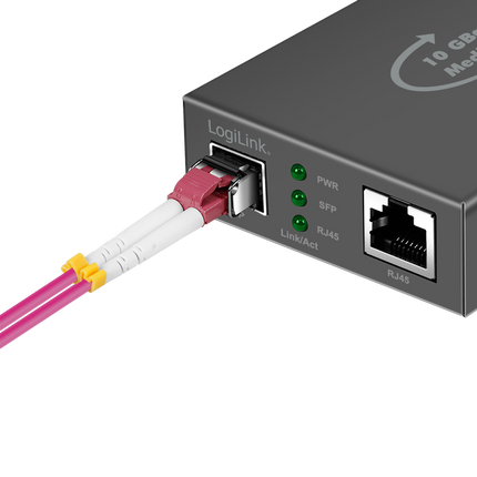 10 Gigabit Media Converter – RJ45 to SFP+