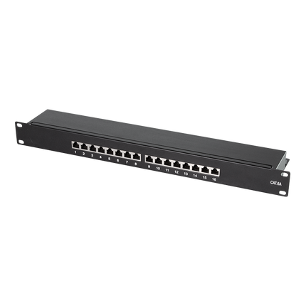 Patch panel STP 16 Ports CAT6a