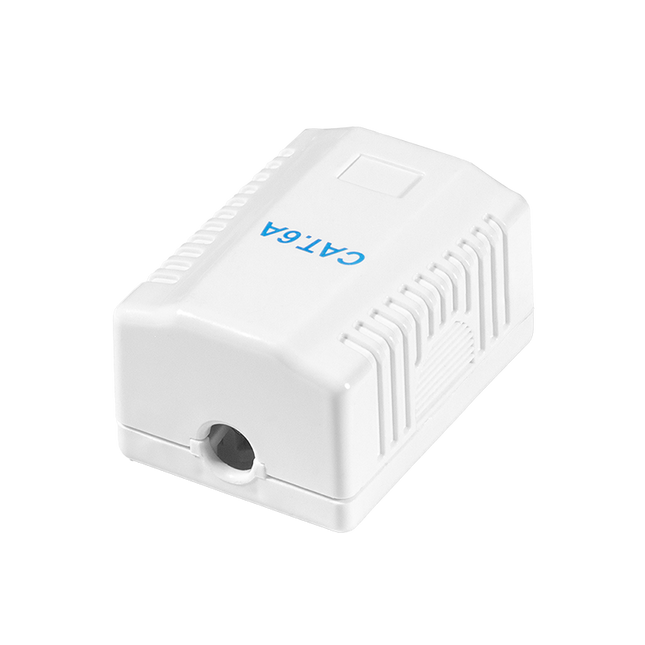 CAT6a surface-mounted box 1x RJ45 STP