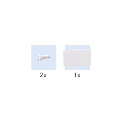 CAT6a surface-mounted box 1x RJ45 STP