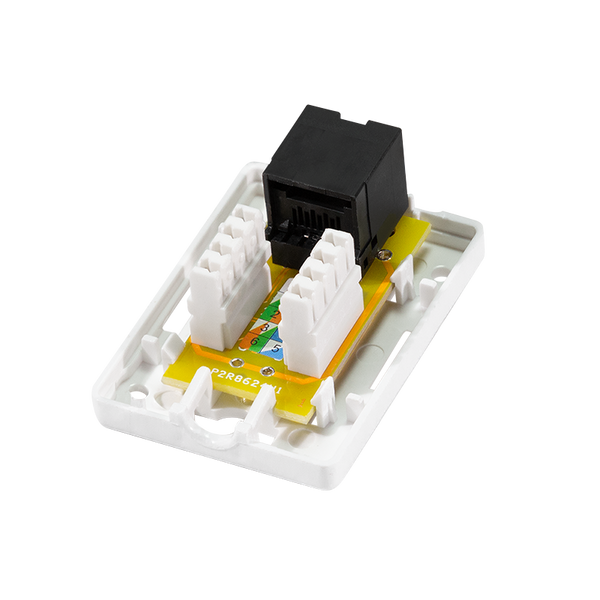CAT6a opbouwdoos 1x RJ45 UTP