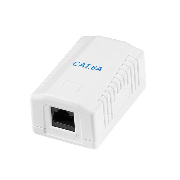 CAT6a opbouwdoos 1x RJ45 UTP