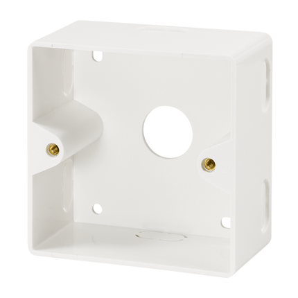 Network surface-mounted box white