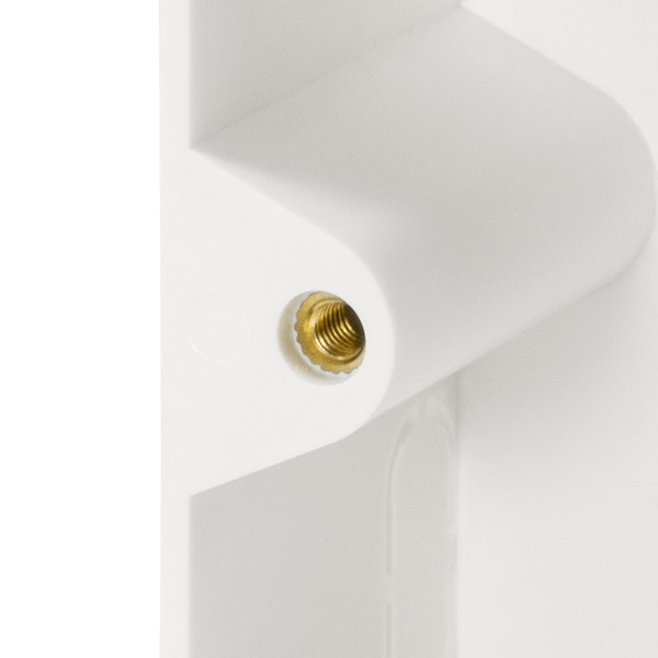 Surface-mounted housing for flush-mounted boxes – 80x80mm (RAL 9003)