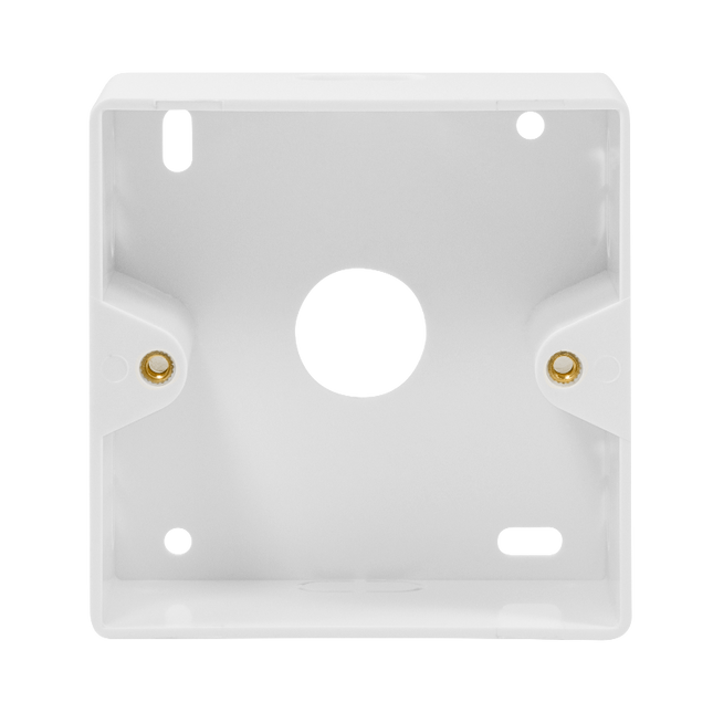 Network surface-mounted box white