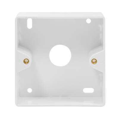 Surface-mounted housing for flush-mounted boxes – 80x80mm (RAL 9003)