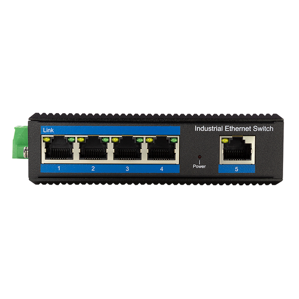 Industrial Gigabit Ethernet Switch 5 Ports