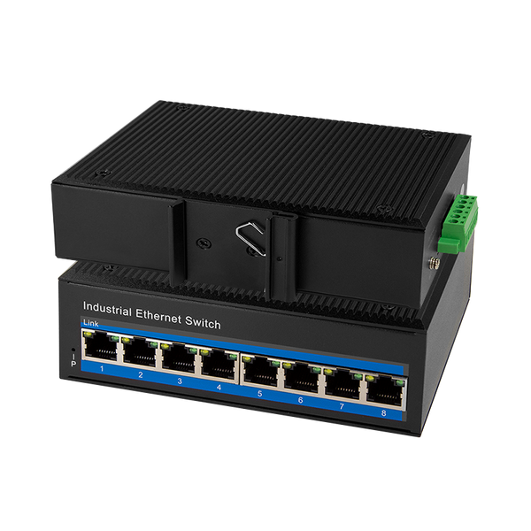 Industrial Gigabit Ethernet Switch 8 Ports
