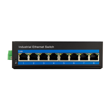 Industrial Gigabit Ethernet Switch 8 Ports