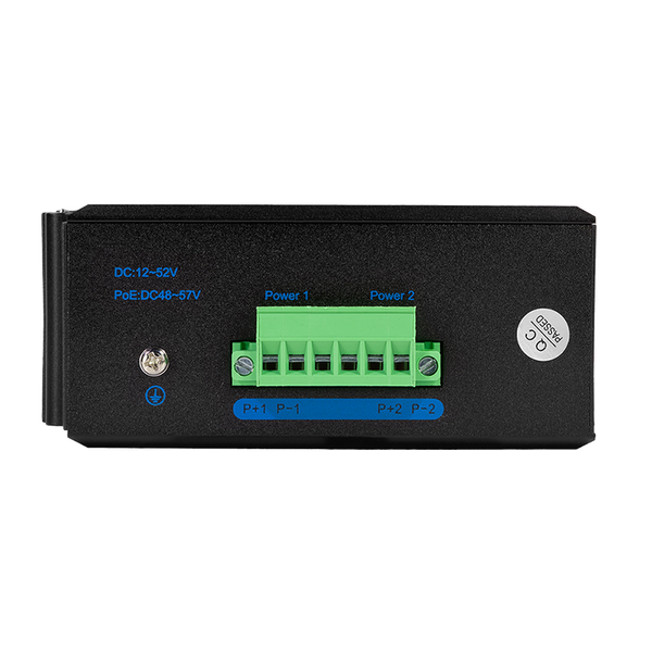 Industrial Gigabit Ethernet Switch PoE 8 Ports
