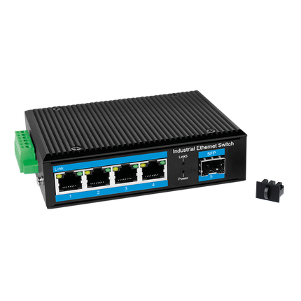 Industrial Gigabit Ethernet Switch 4 Ports + port SFP