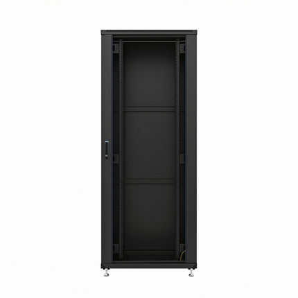 24U Patchkast 600x600x1200 mm (BxDxH) zwart