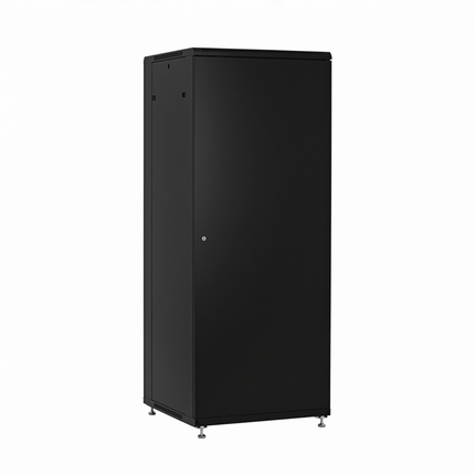 24U Patchkast 600x600x1200 mm (BxDxH) zwart