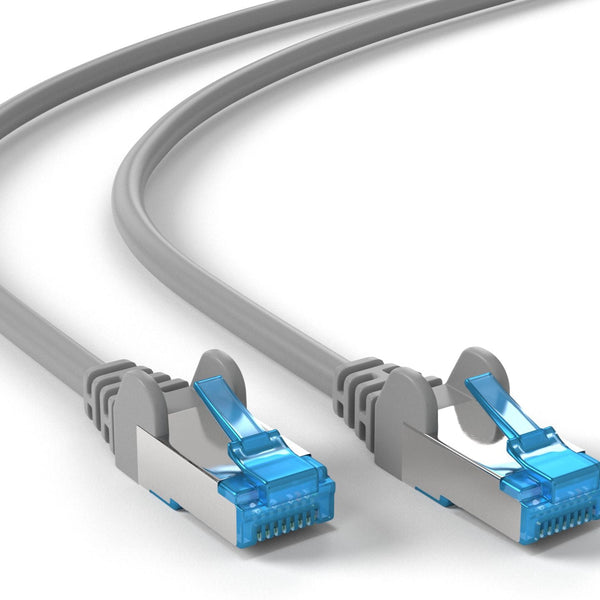 Cat6a S/FTP LSZH 7.5M Grey