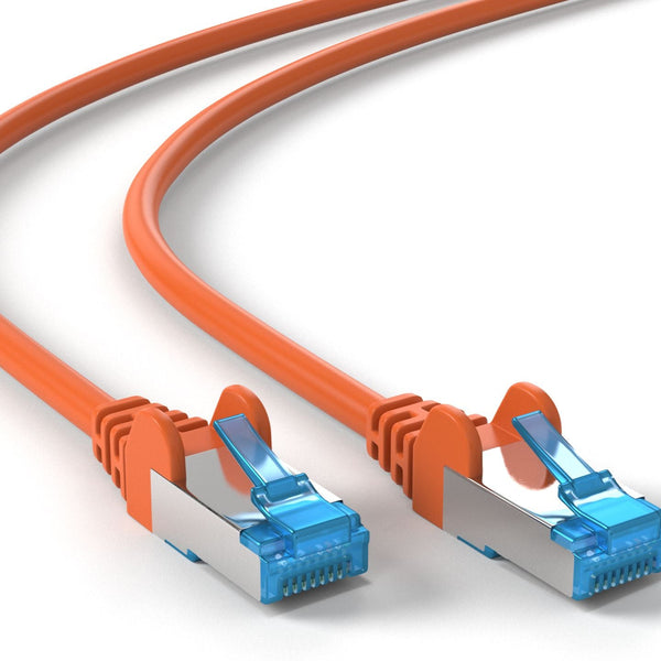 CAT6a S/FTP PIMF LSZH Oranje 10 meter