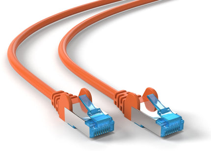 CAT6a S/FTP PIMF LSZH Oranje 1 meter