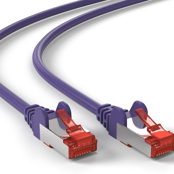 Cat6 S/FTP LSZH 0.25M Violet