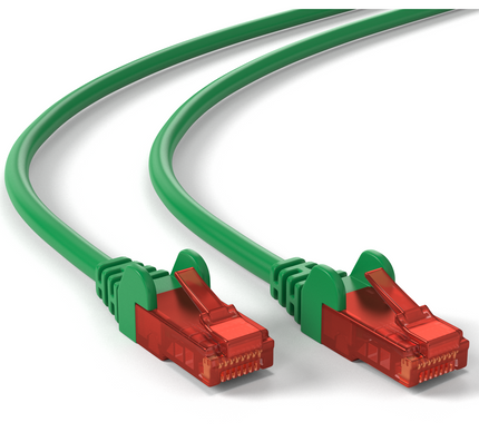 Cat6 15M U/UTP Green