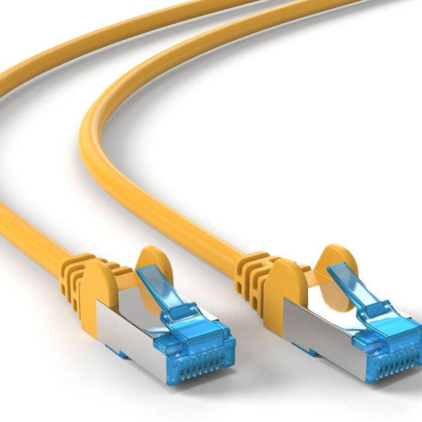 CAT6a S/FTP LSZH 2M Yellow
