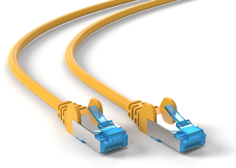 CAT6a S/FTP PIMF LSZH Geel 30 meter