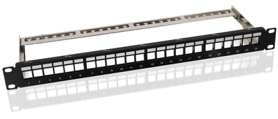 Keystone Patchpanel 24 Poorts SNAP IN