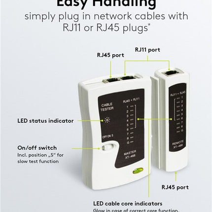 Netwerk Kabeltester