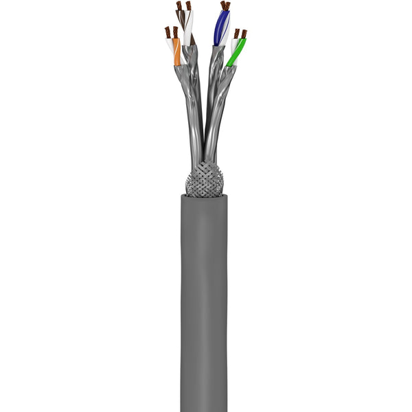 SFTP CAT6a netwerkkabel soepel 50M 100% koper grijs