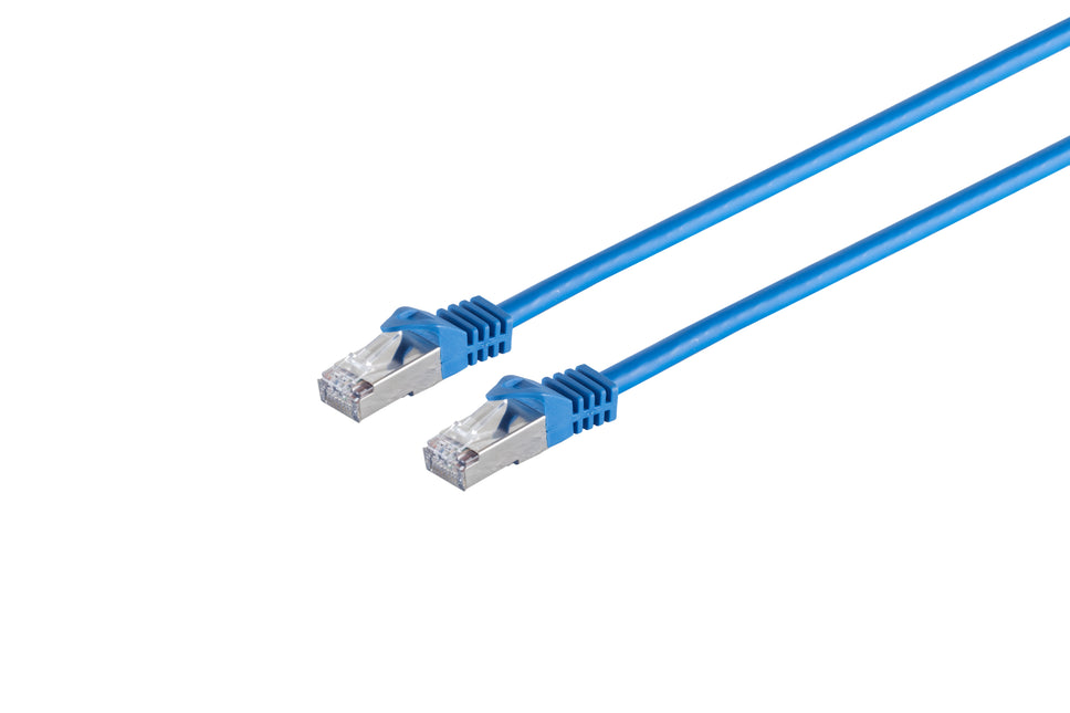 Cat7 1M Blauw SSTP/PiMF halogeenvrij patchkabel