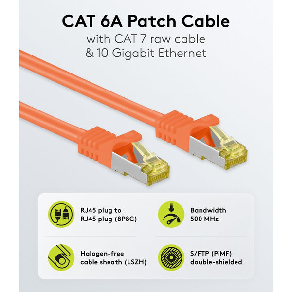 Cat7 7.5M S/FTP Orange