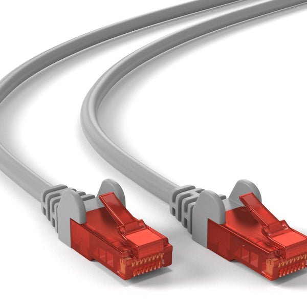 Cat6 0.25M grijs UTP kabel