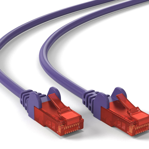 Cat6 2M paars UTP kabel