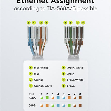 CAT6a Toolless Connector RJ45 - STP